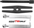 Комплект за демонтаж на лагери 30–70 мм KraftWorld Pro (14 части), снимка 7