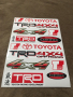 Стикери Toyota Тойота - лист А4 , снимка 4