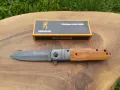 Сгъваем джобен нож Browning с дървена дръжка DA343, снимка 1