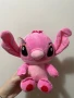 Плюшена играчка Ейнджъл от Лило и Стич, Розов, 20см, снимка 1