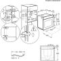 Комбинирана фурна с пара Electrolux KOBBS39WX, снимка 4