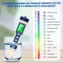 Poctme 2024 Ph Meter 5 в 1 Цифров PH/TDS/EC/соленост/термометър. Анализатор за питейна вода, басейни, снимка 3