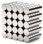 10 бр. Супер силни нови неодимови дискови малки 25 х 2 мм. мощни магнити за хладилник и офис магнит, снимка 12