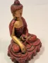 керамична статуетка Седящите Буда  7/2, снимка 2
