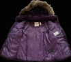 Детско зимно яке с махаща се качулка за момиче H&M, снимка 3