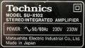 Усилвател TECHNICS - SU-X102, снимка 3