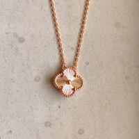 Дамско колие със златна детелина Ван Клееф VCA Van Cleef & Aparels, снимка 8 - Колиета, медальони, синджири - 45350017