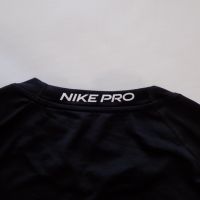 Тениска nike pro потник блуза оригинална спорт фитнес крос мъжка L, снимка 5 - Спортни дрехи, екипи - 45408661