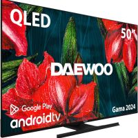 Телевизор Daewoo D50DH55UQMS QLED ANDROID TV , QLED , 50 inch, 126, снимка 2 - Телевизори - 46065598