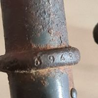 Щик/байонет/ френски иглен четериръб. за пушка "Лебел лопус", снимка 2 - Антикварни и старинни предмети - 45541080