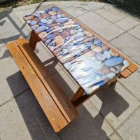 Градински пейки с маса за деца до 5г., снимка 6 - Градински мебели, декорация  - 45795478