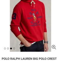 POLO Ralph Lauren Big Polo Crest Hoodie Mens Size M НОВО! ОРИГИНАЛ! Мъжки Суичър!, снимка 2 - Суичъри - 45118356