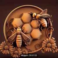 Молд пчелна пита с пчели, снимка 2 - Форми - 45481839