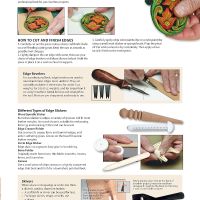 Книга за техники и методи за обработка на кожа на английски език, ръководство за кожари, снимка 4 - Други - 45778766