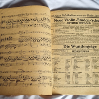 DER HIMMEL VOLLER GEIGE, ноти, цигулка, снимка 5 - Антикварни и старинни предмети - 45062561