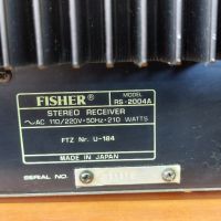 Fisher RS-2004A, снимка 9 - Ресийвъри, усилватели, смесителни пултове - 45571140