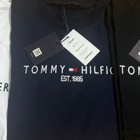 Тениски Tommy Hilfiger с бродирано лого размер XL, снимка 1 - Тениски - 46097424