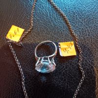 синджир медальон и пръстен за дами, снимка 7 - Пръстени - 45467968