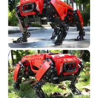 Електрическо куче робот за сглобяване - 936 части с дистанционно управление, снимка 7 - Образователни игри - 45186561