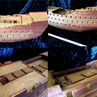 корпус на дървен кораб-за корабомоделизъм, снимка 6 - Други ценни предмети - 44949798