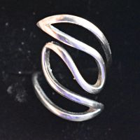 сребърен комплект обеци с пръстен , снимка 4 - Бижутерийни комплекти - 45288443