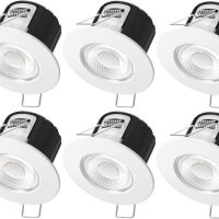 Bright Source ECO5 LED вградена лампа, 5w, 3000K топло бяло, 500lm, IP65, 6 броя, снимка 1 - Лед осветление - 45711268