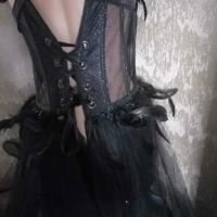Бутикова бална рокля Л/ХЛ размер , снимка 6 - Рокли - 45147509