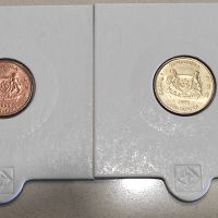 Монети Сингапур (UNC) - 2 бр. [1994 - 1995], снимка 2 - Нумизматика и бонистика - 45699146