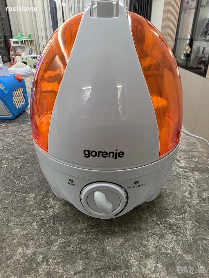 Овлажнител за въздух с йонизатор Gorenje H-35 MO 3.5 литра, снимка 1