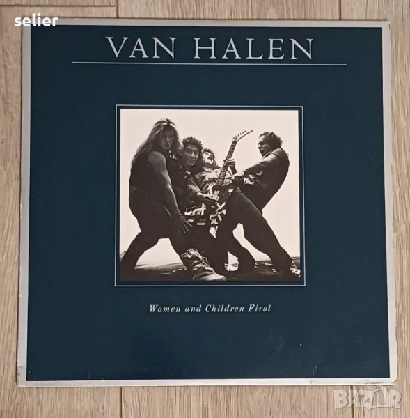 Van Halen ‎– Women And Children First Немско издание Състояние на винила:визуално е VG++,звучи споре, снимка 1