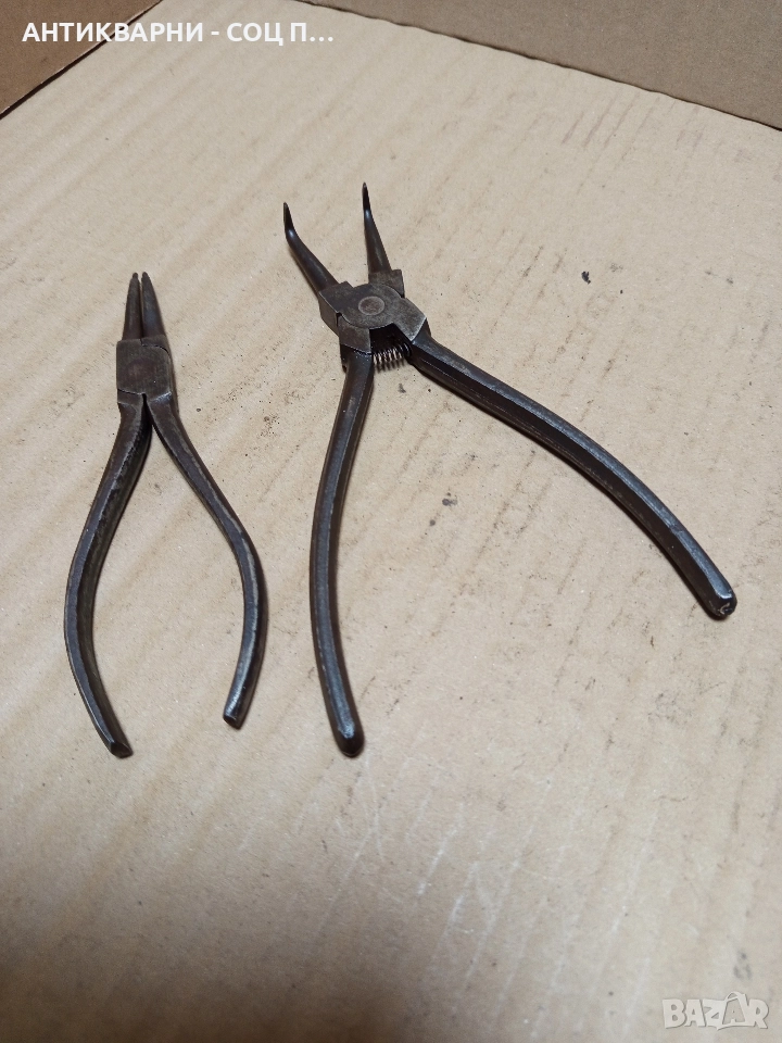 Комплект Соц Стари Зегер Клещи. , снимка 1