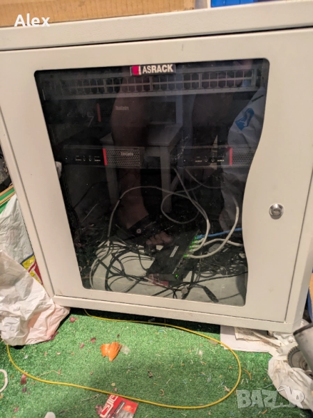 Комуникационен, рак шкаф за компютърно оборудване, снимка 1