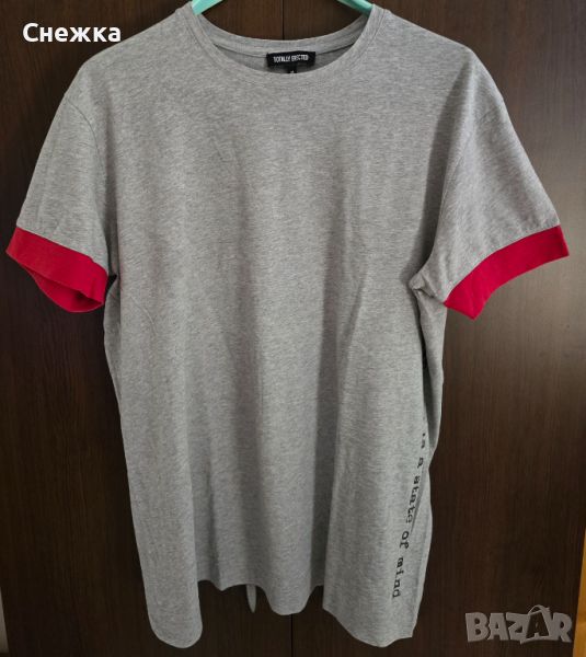Мъжка тениска сива Totally Erected, снимка 1