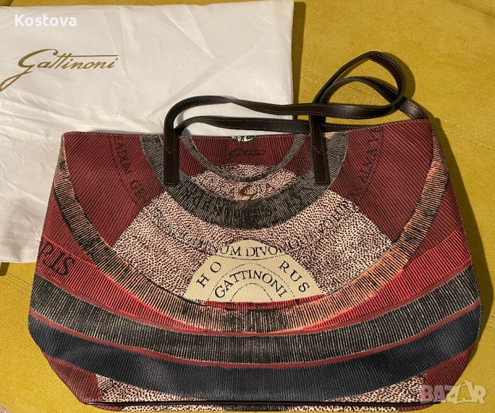 Оригинална италианска чанта марка Gattinoni, снимка 1