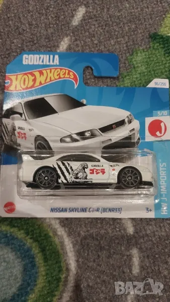 hot wheels nissan skyline gtr r33 godzilla , снимка 1