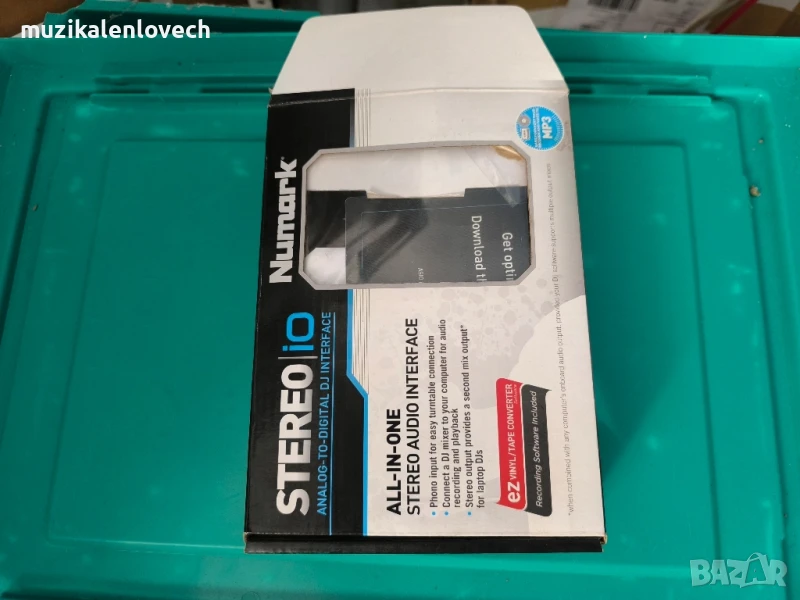 Numark STEREO-iO

USB sound cart звукова карта аудио интерфейс, снимка 1