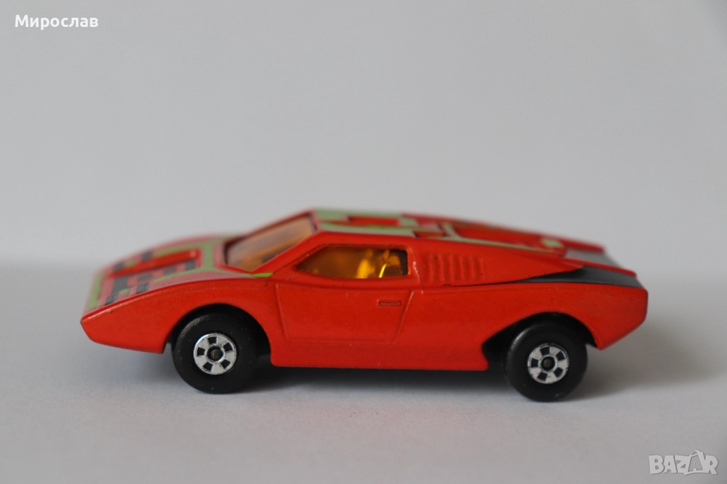 1/64?? MATCHBOX LAMBORGHINI 1973 КОЛИЧКА МОДЕЛ, снимка 1
