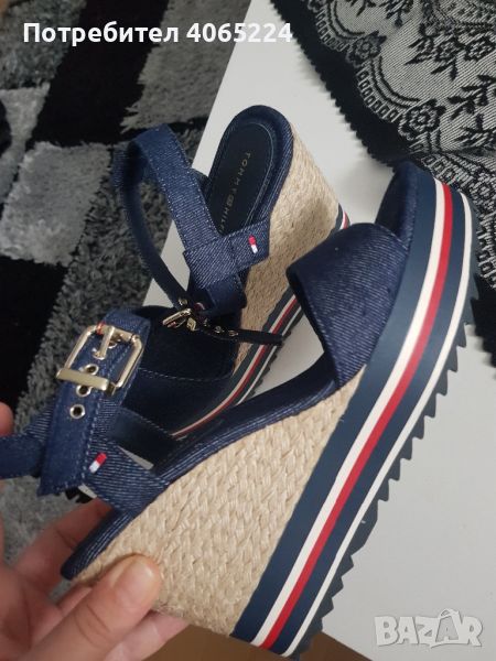 Нови!!!Tommy Hilfiger Дамски Сандали 37, снимка 1