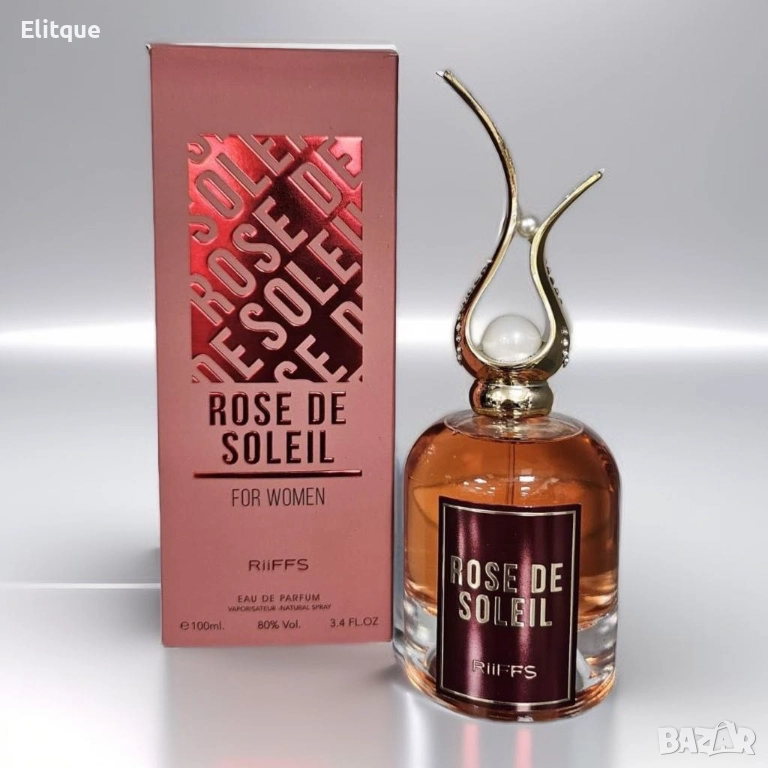 Оригинален Арабски дамски парфюм Rose De Soleil For Women RiiFFS Eau De Parfum 100ml  , снимка 1