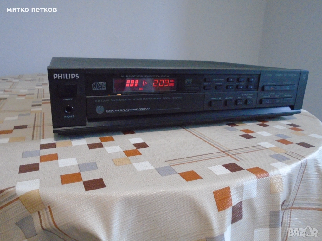 6 cd changer Philips cdc 486, снимка 1