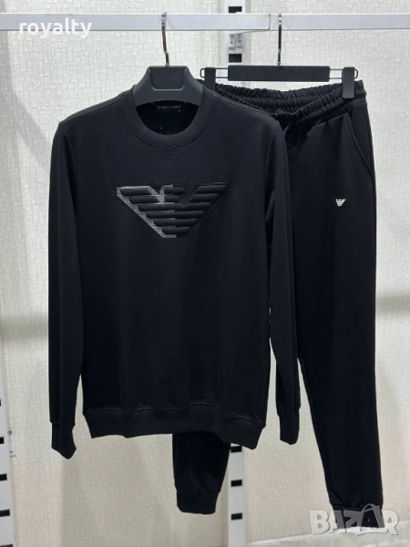 Emporio Armani Черен Мъжки Екип , снимка 1