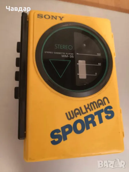 Плеър Sony walkman WM-35 - 1986 г., снимка 1