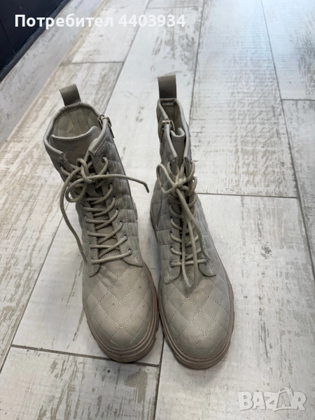 Дамски боти велур, снимка 1