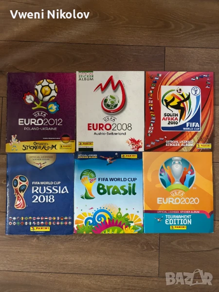 100% попълнени албуми на Panini, снимка 1