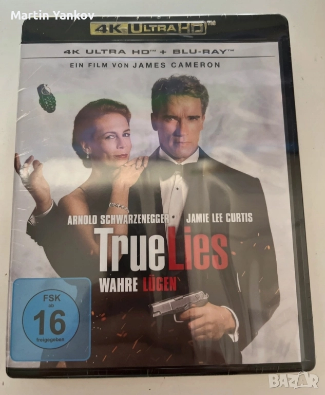 True Lies 4k ultrahd UHD Истински Лъжи blu ray блу рей немско издание , снимка 1
