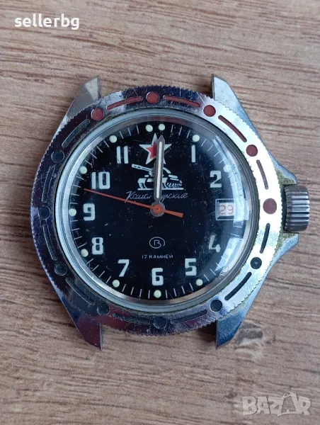 Восток Командирски ръчен часовник , снимка 1