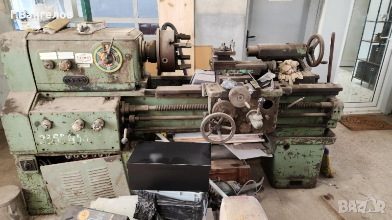 Универсален струг C10А, 1300мм паралели, след ремонт, без електромотор, снимка 1