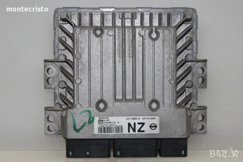 Моторен компютър ECU Nissan Qashqai J10 / S180067173 A / S180067173A / 23710BB31A 237101449R SID305, снимка 1