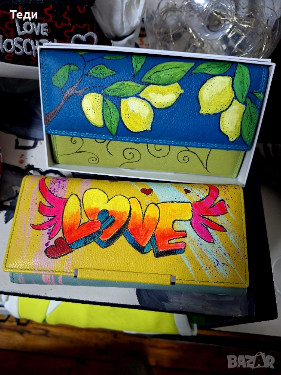 Естествена кожа .Уникати.Портфейли, снимка 1