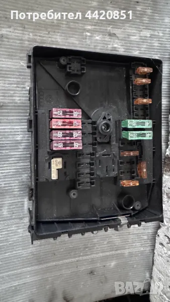 Контролен Модул (Бушонно Табло BSI / BSM ) за VW Caddy - 0-1718130-1 , 3C0971249-0, снимка 1